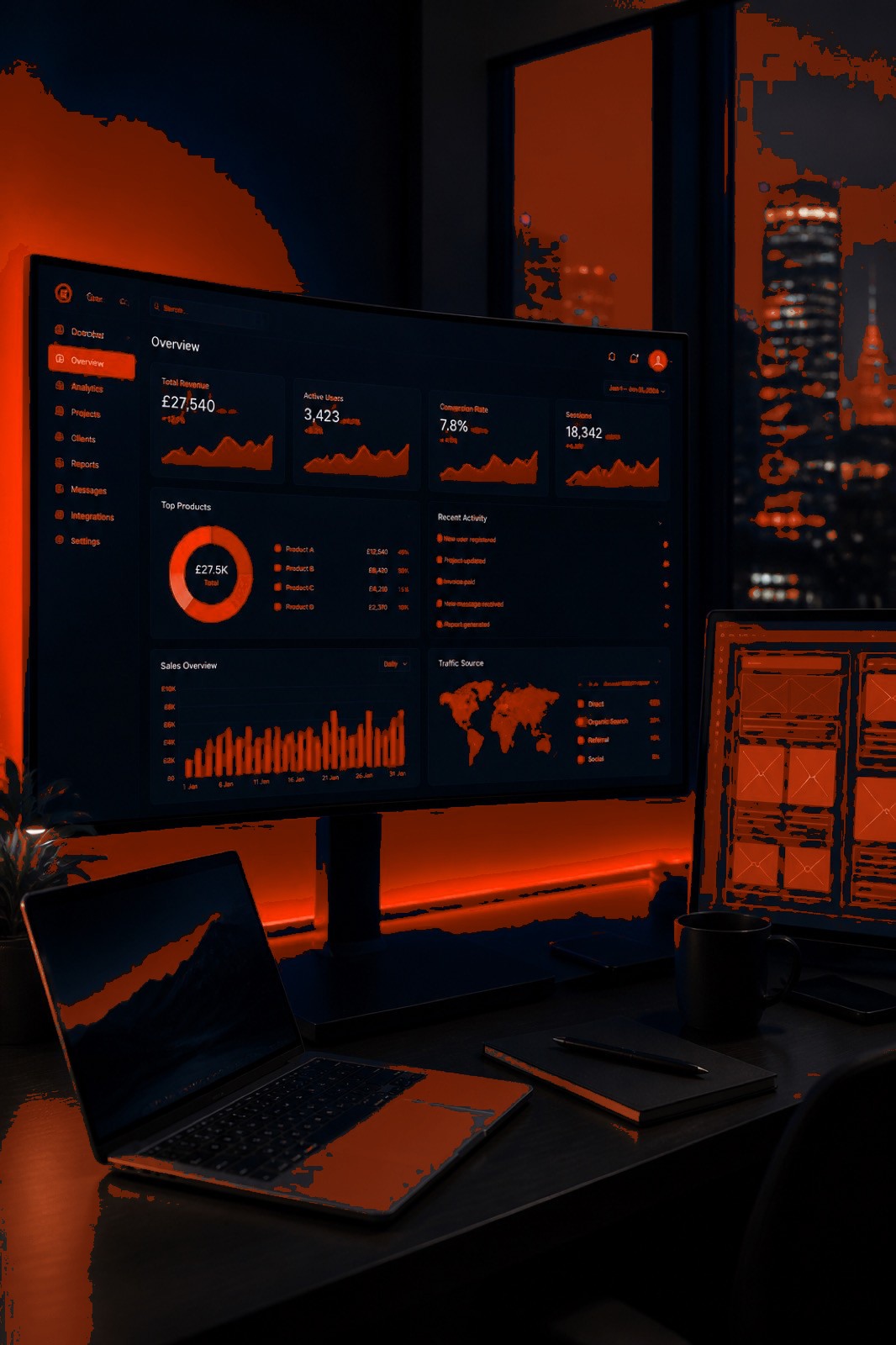 SETS Tech studio — websites and systems in build